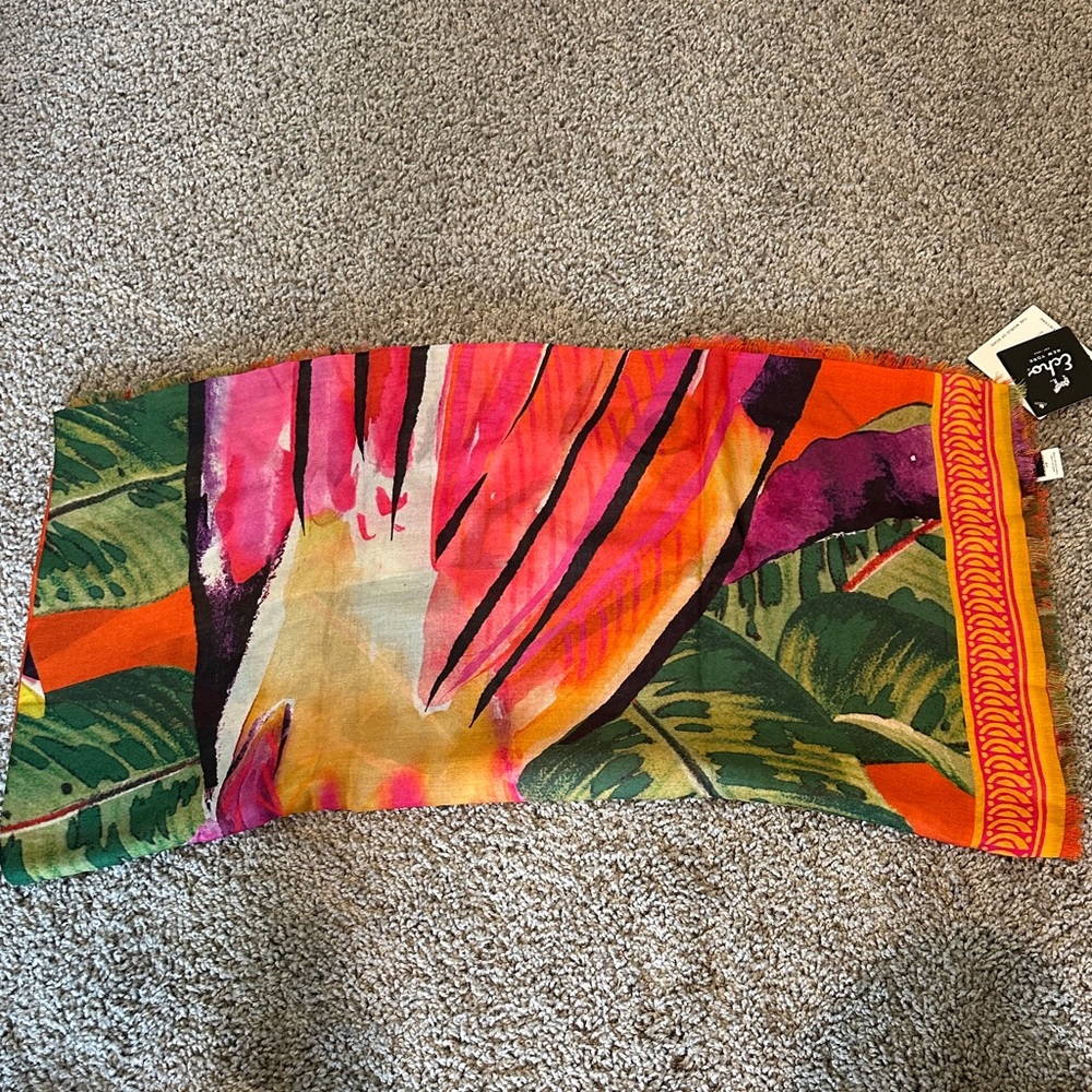 Echo Multicolor Tropical Scarf